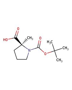 Astatech (S)-1-(TERT-BUTOXYCARBONYL)-2-METHYLPYRROLIDINE-2-CARBOXYLIC ACID; 1G; Purity 95%; MDL-MFCD08706361